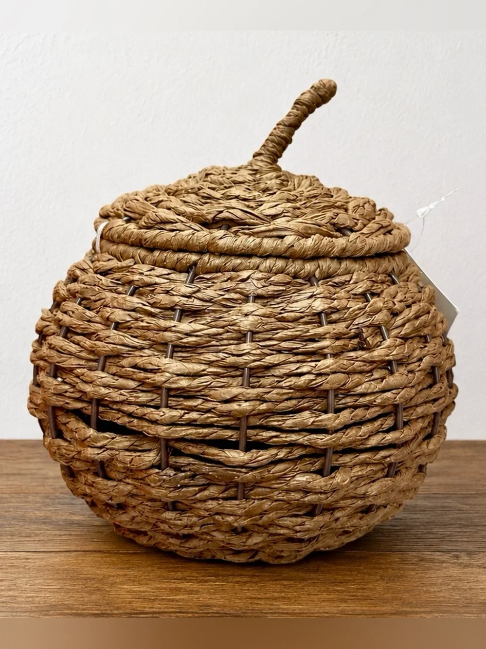 Target Bullseye Playground Fall Brown Pumpkin Woven Basket